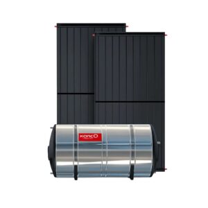 Kit Aquecimento Solar Água 400 Litros Baixa Pressão Inox 316